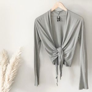Alternative Apparel Organic Stevie Wrap Top